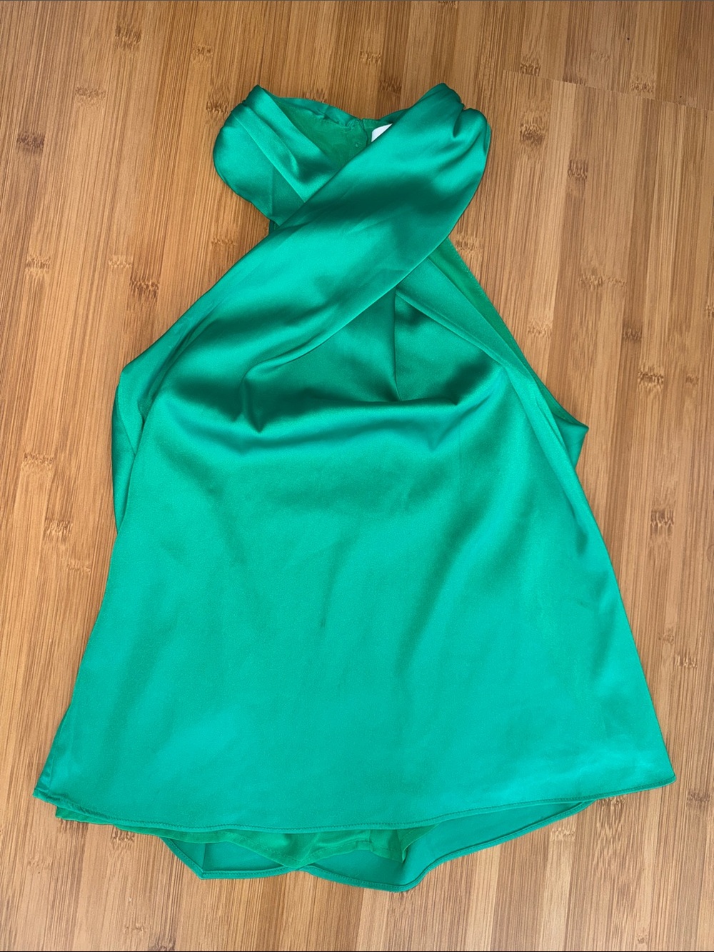 Emerald Green Halter Top